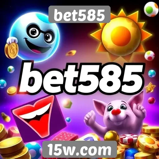 Variedade de jogos disponíveis no bet585
